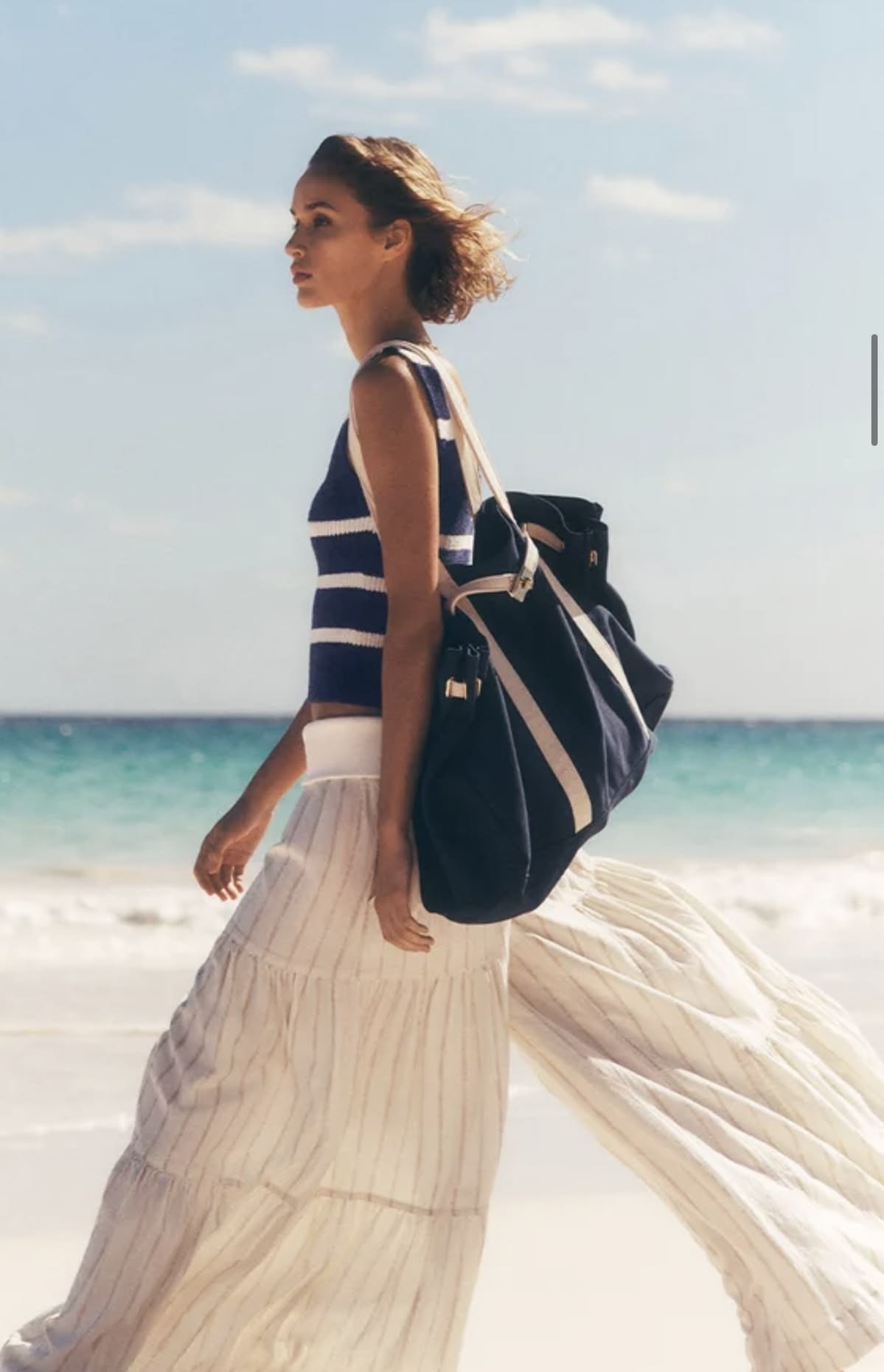 Relaxed women's fashion editorial
