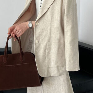 Linen Relaxed Fit Blazer